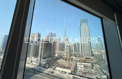 Office Space - Studio - 1 Bathroom for rent in The Prime Tower - Business Bay - Dubai