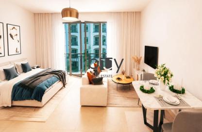 Apartment - Studio - 1 Bathroom for rent in Residences E - Yas Golf Collection - Yas Island - Abu Dhabi