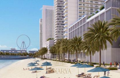 Apartment - 2 Bedrooms - 2 Bathrooms for sale in Beachgate by Address - Emaar Beachfront - Dubai Harbour - Dubai