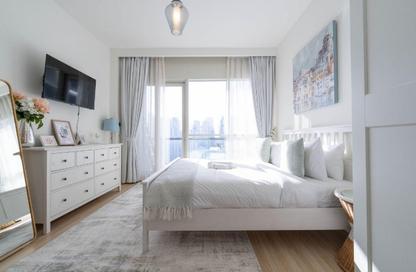 Apartment - 1 Bedroom - 2 Bathrooms for rent in MAG 214 - JLT Cluster R - Jumeirah Lake Towers - Dubai