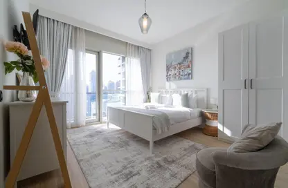 Apartment - 1 Bedroom - 2 Bathrooms for rent in MAG 214 - JLT Cluster R - Jumeirah Lake Towers - Dubai