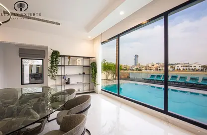 Villa - 7+ Bedrooms - 7 Bathrooms for rent in Signature Villas Frond L - Signature Villas - Palm Jumeirah - Dubai