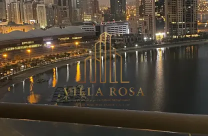 Apartment - 3 Bedrooms - 4 Bathrooms for rent in Asas Tower - Al Khan Lagoon - Al Khan - Sharjah