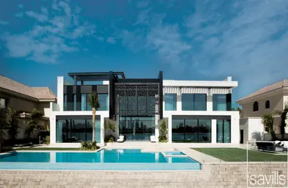 Villa - 4 Bedrooms - 6 Bathrooms for rent in Signature Villas Frond L - Signature Villas - Palm Jumeirah - Dubai