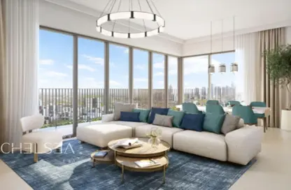 Apartment - 2 Bedrooms - 2 Bathrooms for sale in Seapoint Tower 1 - Seapoint - EMAAR Beachfront - Dubai Harbour - Dubai