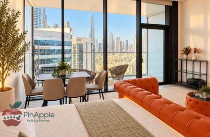 Apartment - Studio - 1 for rent in Marquise Square Tower - Business Bay - Dubai