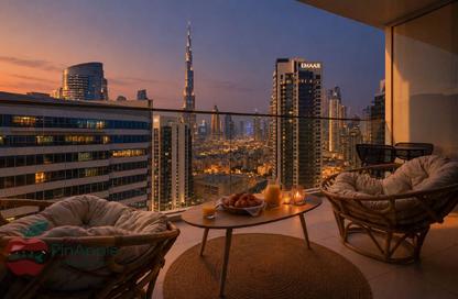 Apartment - Studio - 1 for rent in Marquise Square Tower - Business Bay - Dubai