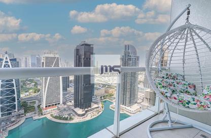 شقة - غرفة نوم - 1 حمام للايجار في ليك تيراس - (JLT) مجمع D - أبراج بحيرات الجميرا - دبي