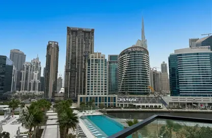 Apartment - 1 Bathroom for rent in Peninsula Three - Peninsula - Business Bay - Dubai