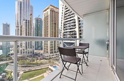 Apartment - Studio - 1 for rent in Lake Terrace - JLT Cluster D - Jumeirah Lake Towers - Dubai