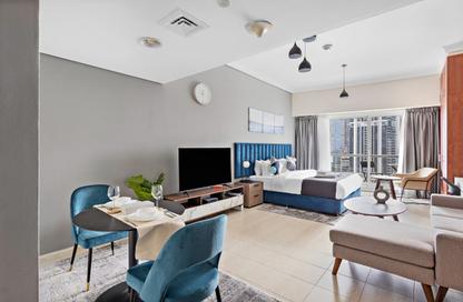 Apartment - Studio - 1 for rent in Lake Terrace - JLT Cluster D - Jumeirah Lake Towers - Dubai