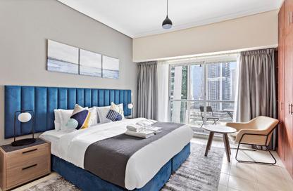 Apartment - Studio - 1 for rent in Lake Terrace - JLT Cluster D - Jumeirah Lake Towers - Dubai