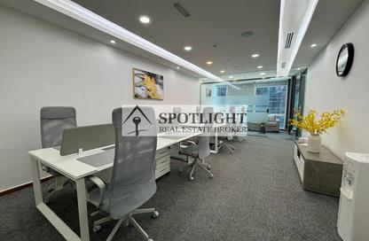 Office Space - Studio - 1 Bathroom for rent in Tamani Art Tower - Business Bay - Dubai