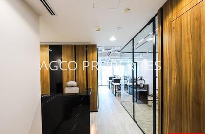 Office Space - Studio - 1 Bathroom for rent in The Binary Tower - Business Bay - Dubai