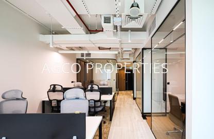 Office Space - Studio - 1 Bathroom for rent in The Binary Tower - Business Bay - Dubai