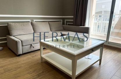 Apartment - 1 Bedroom - 1 Bathroom for rent in Mazaya 18 - Queue Point - Liwan - Dubai