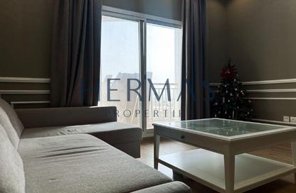 Apartment - 1 Bedroom - 1 Bathroom for rent in Mazaya 18 - Queue Point - Liwan - Dubai