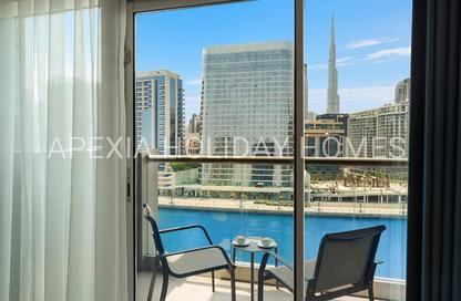 Hotel  and  Hotel Apartment - 1 Bedroom - 2 Bathrooms for rent in Royal Continental Suites - Business Bay - Dubai