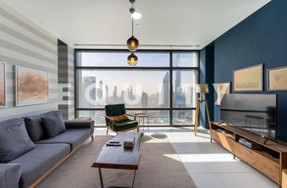 Apartment - 1 Bedroom - 2 Bathrooms for rent in Index Tower - DIFC - Dubai