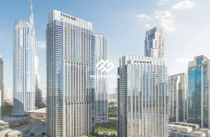 شقة - 2 غرف نوم - 3 حمامات للبيع في سانت ريجيس ريزيدنس - برج خليفة - وسط مدينة دبي - دبي