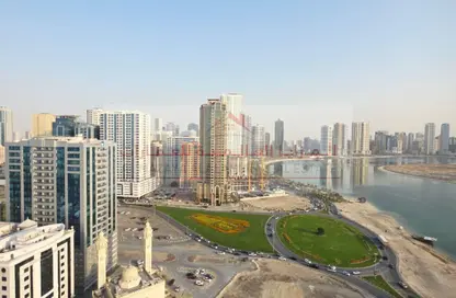 Apartment - 3 Bedrooms - 3 Bathrooms for rent in Al Waha Residence - Al Khan - Sharjah