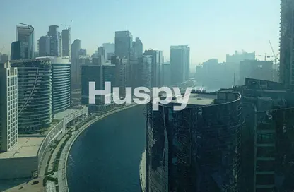 Office Space - Studio - 1 Bathroom for rent in The Binary Tower - Business Bay - Dubai