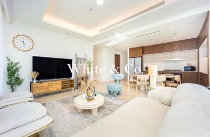 Apartment - 3 Bedrooms - 3 Bathrooms for rent in Palace Beach Residence Tower 1 - Palace Beach Residence - Emaar Beachfront - Dubai Harbour - Dubai