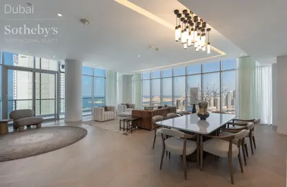 Apartment - 4 Bedrooms - 3 Bathrooms for rent in Trident Grand Residence - Dubai Marina - Dubai Apartment - 4 Bedrooms - 3 Bathrooms for rent in Trident Grand Residence - Dubai Marina - Dubai