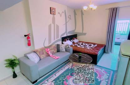 Apartment - Studio - 1 Bathroom for rent in Orient Tower 1 - Orient Towers - Al Bustan - Ajman