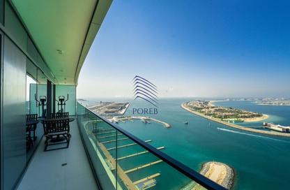 Apartment - 2 Bedrooms - 2 Bathrooms for rent in Beach Vista Tower 1 - Beach Vista - Emaar Beachfront - Dubai Harbour - Dubai