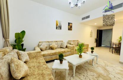 Apartment - 1 - 2 for rent in Corniche Tower - Ajman Corniche Road - Ajman