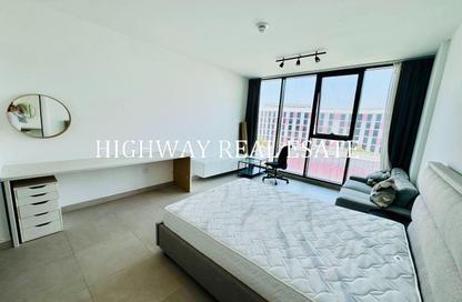 Apartment - Studio - 1 Bathroom for rent in Areej Apartments - Aljada - Sharjah