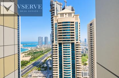 Apartment - 1 - 2 for rent in Sulafa Tower - Dubai Marina - Dubai