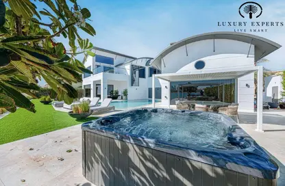 Villa - 7 Bedrooms - 7 Bathrooms for rent in Signature Villas Frond K - Signature Villas - Palm Jumeirah - Dubai
