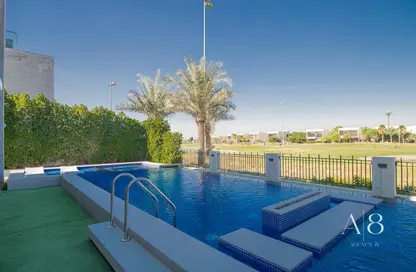 Villa - 5 Bedrooms - 6 Bathrooms for rent in Veneto at Damac Hills - DAMAC Hills - Dubai