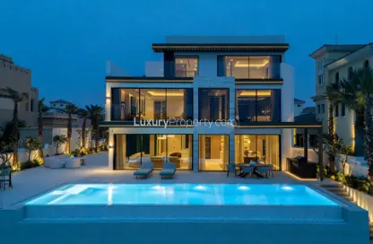 Villa - 6 Bedrooms - 7 Bathrooms for sale in Garden Homes Frond F - Garden Homes - Palm Jumeirah - Dubai