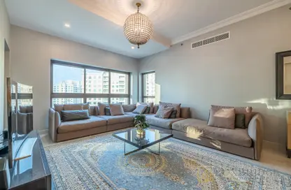 شقة - 2 غرف نوم - 4 حمامات للايجار في الميل الذهبي 10 - الميل الذهبي - نخلة جميرا - دبي