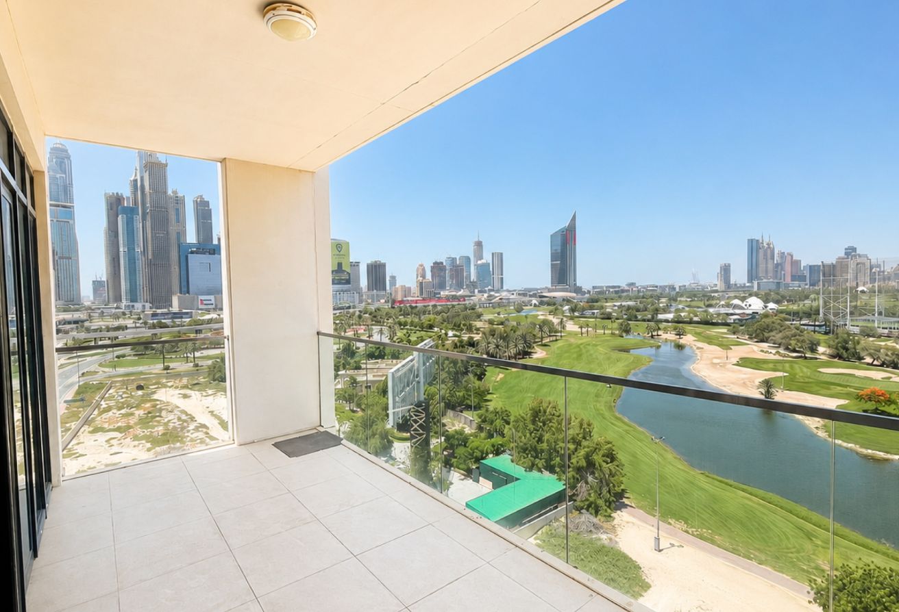 Full Golf Course View| High Floor| 3br+Maids