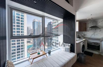Apartment - 1 Bedroom - 2 Bathrooms for rent in New Dubai Gate 2 - JLT Cluster A - Jumeirah Lake Towers - Dubai