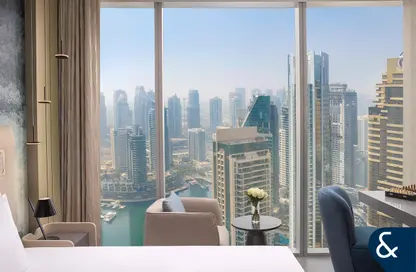 Apartment - 1 Bathroom for sale in Ciel Tower - Dubai Marina - Dubai