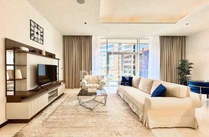 Apartment - 1 Bedroom - 2 Bathrooms for rent in Emerald - Tiara Residences - Palm Jumeirah - Dubai