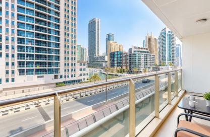 Apartment - 1 - 2 for sale in Sparkle Tower 3 - Sparkle Towers - Dubai Marina - Dubai