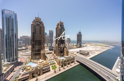 Apartment - 1 Bedroom - 2 Bathrooms for rent in Cayan Tower - Dubai Marina - Dubai