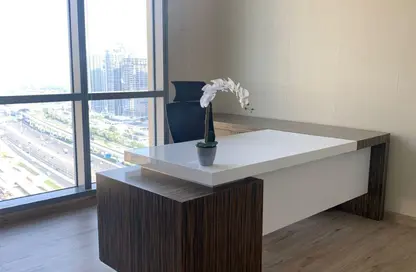 Office Space - 1 Bedroom for rent in Marina Plaza - Dubai Marina - Dubai