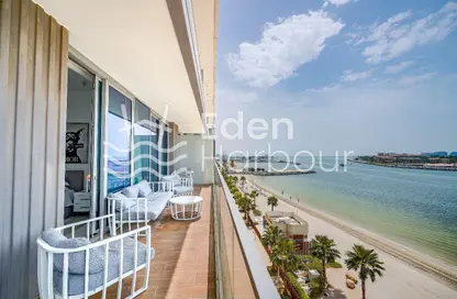 Apartment - 1 Bedroom - 1 Bathroom for rent in Beach Isle Tower 1 - Beach Isle - EMAAR Beachfront - Dubai Harbour - Dubai