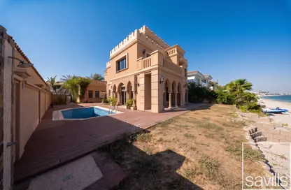 Villa - 5 Bedrooms - 6 Bathrooms for rent in Garden Homes Frond A - Garden Homes - Palm Jumeirah - Dubai