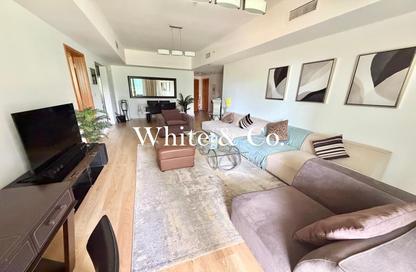 Apartment - 1 Bedroom - 2 Bathrooms for rent in The Waves Tower B - The Waves - Dubai Marina - Dubai