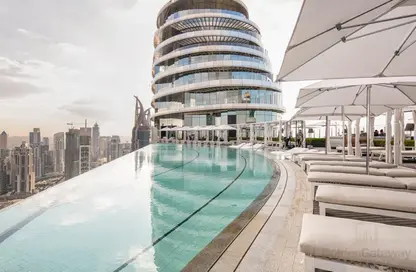 شقة - 2 غرف نوم - 3 حمامات للبيع في 1 فندق العنوان-سكاي فيو - أبراج العنوان سكاي فيو - وسط مدينة دبي - دبي