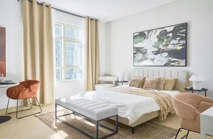 Apartment - Studio - 1 Bathroom for rent in Yacht Bay - Dubai Marina - Dubai