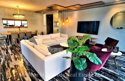 Apartment - 4 Bedrooms - 5 Bathrooms for rent in Damac Heights - Dubai Marina - Dubai